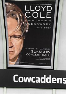 Steven's Painting of Lloyd Cole