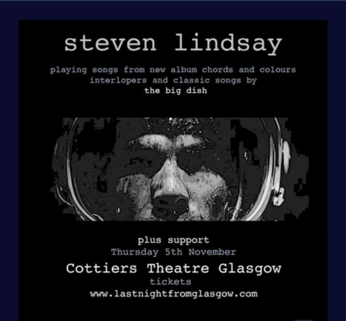 Steven Lindsay Concert promotion 2026